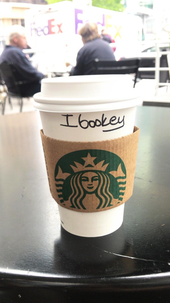 Original iBooKey Starbucks Cup